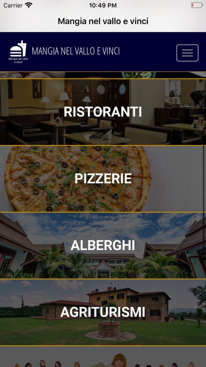 Mangia nel vallo e vinci