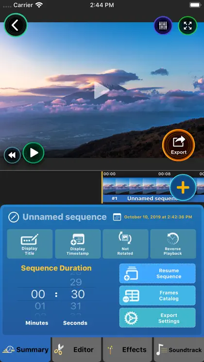 Screenshot 3 di 6 di Lapse It Pro