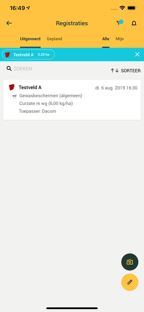 Dacom Teeltregistratie