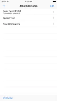 bidding jobs iphone screenshot 1