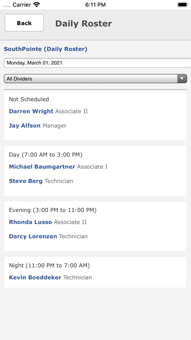 Screenshot #2 pour ScheduleAnywhere