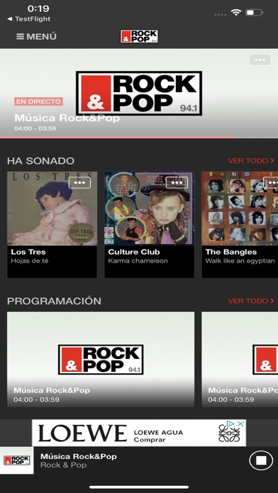 Screenshot #2 pour Rock&Pop Radio