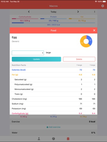 Macros - Calorie Counterのおすすめ画像4