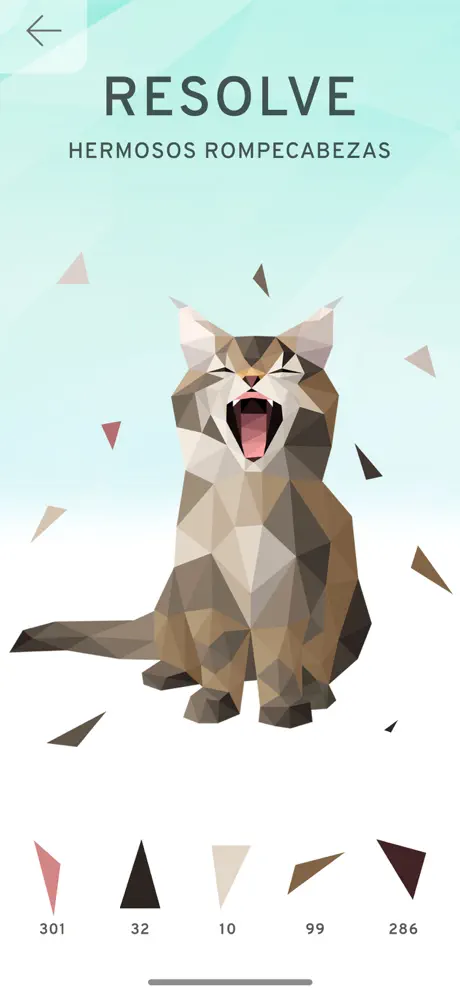 Poly Island: pintar con numero