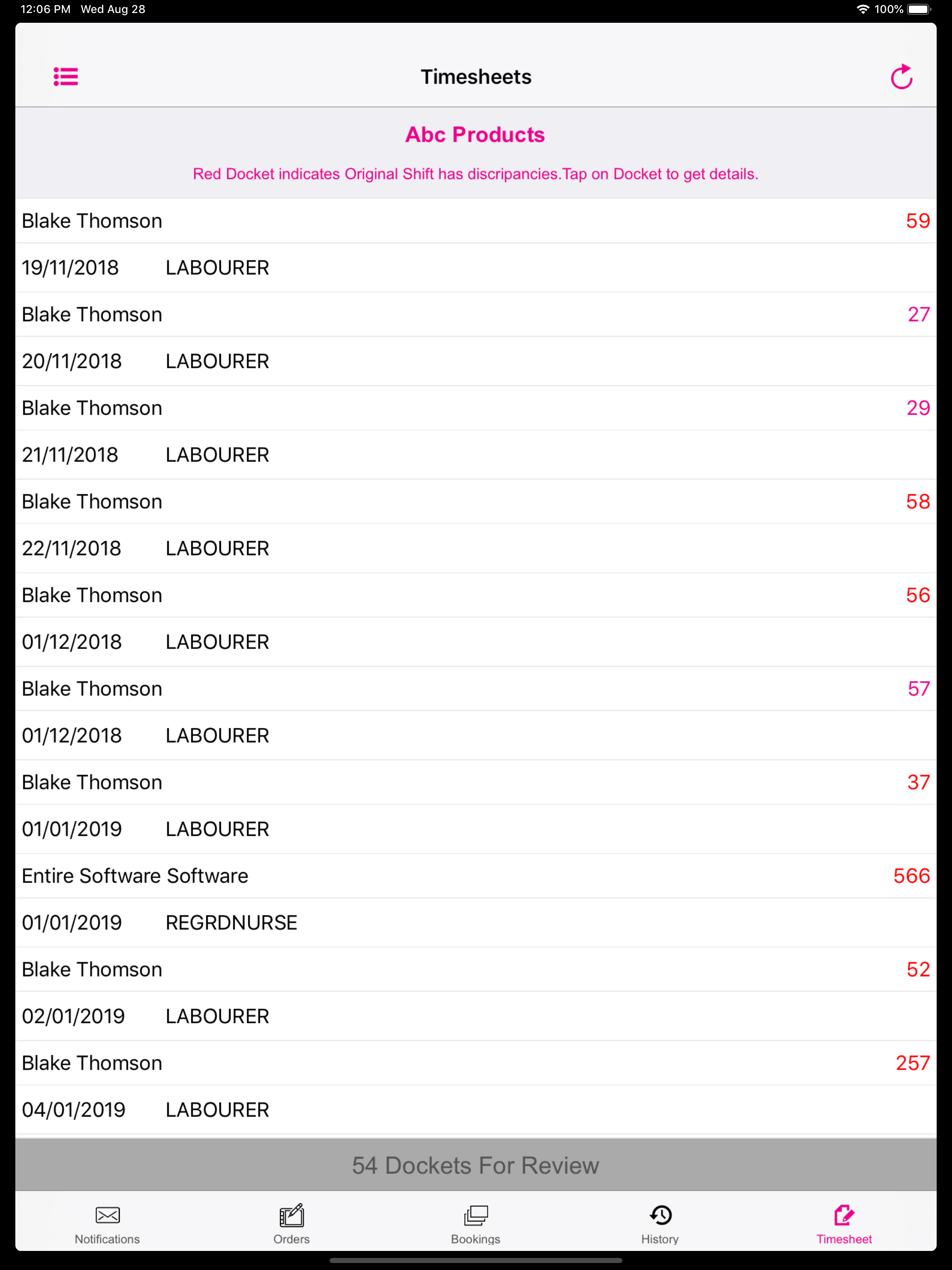 Caring for you Clients App screenshot 8