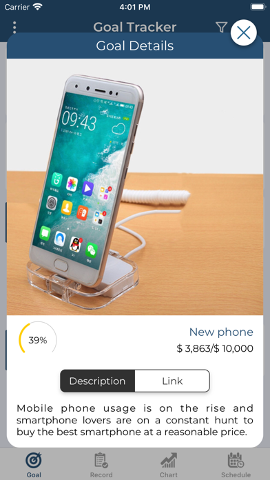 Screenshot #3 pour SaveMoney: Savings Tracker