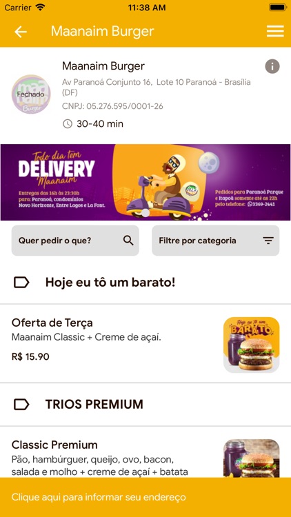 Maanaim Burger screenshot-3