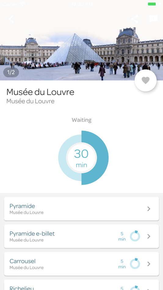 #2. Affluences (iOS) 由: Affluences