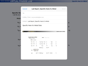 PP+ Specific Heat of a Metal screenshot #5 for iPad