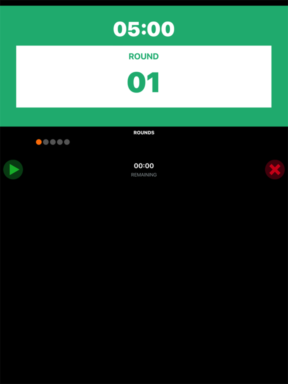 Screenshot #5 pour TimerBuddy Boxing Round Timer