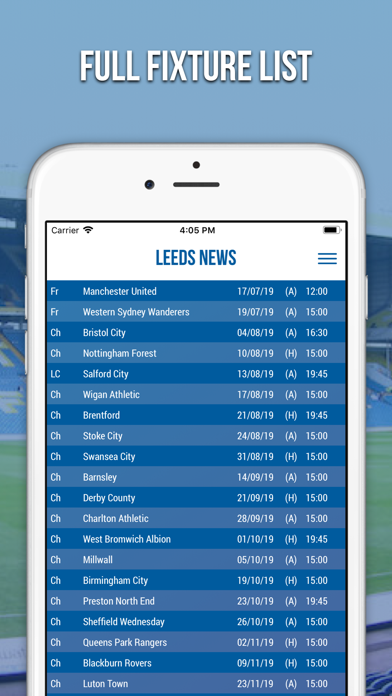 Leeds News - Fan App Screenshot