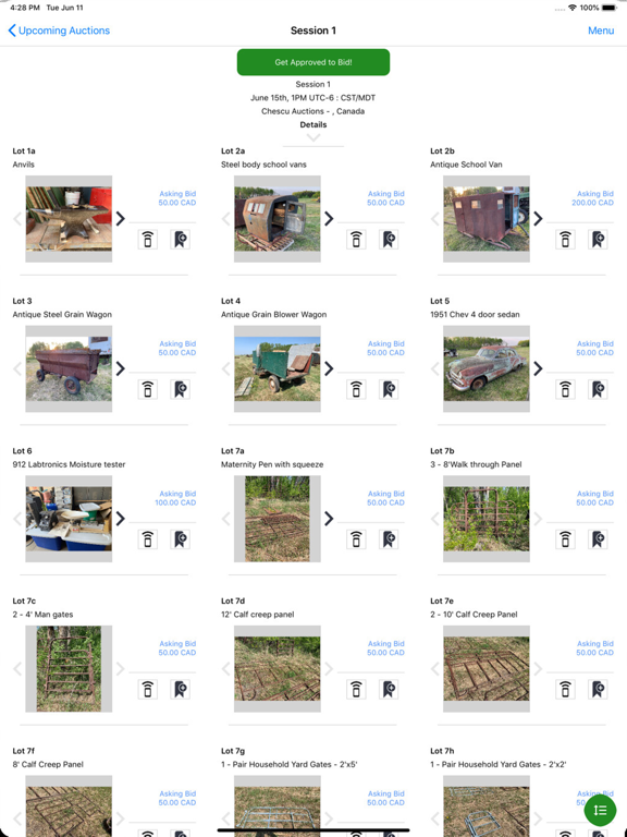 Screenshot #5 pour Chescu Auctions