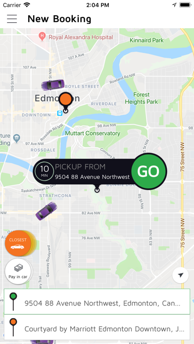 Screenshot #3 pour Air Limousine Edmonton