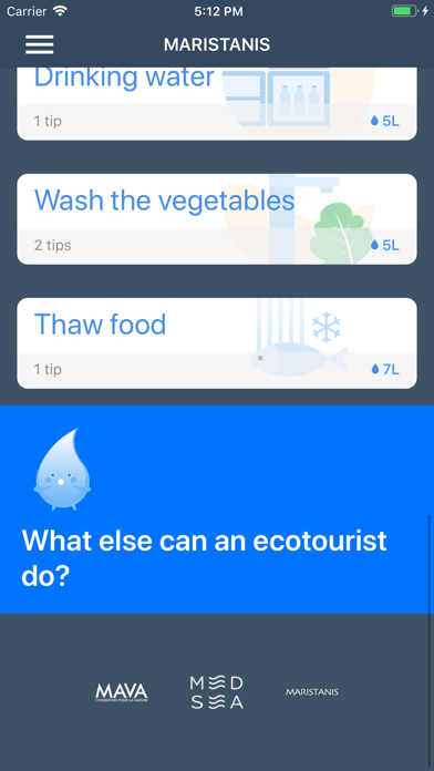 Save Water - MARISTANIS Screenshot
