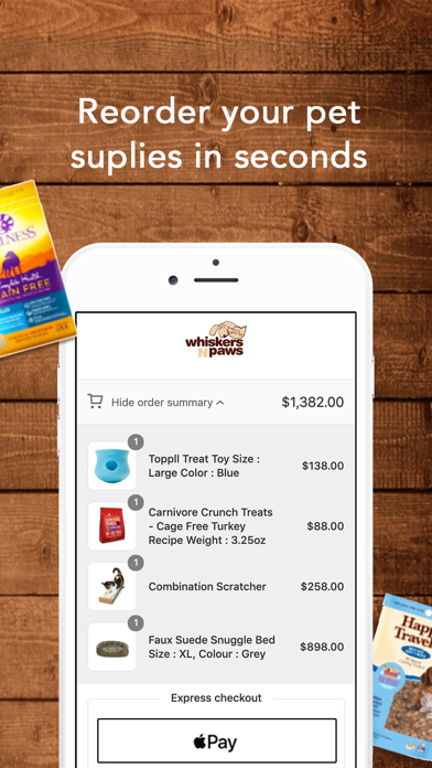 Whiskers N Paws iPhone screenshot 6 - Shopping app