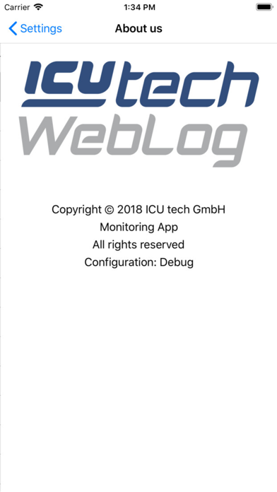 WebLog Screenshot