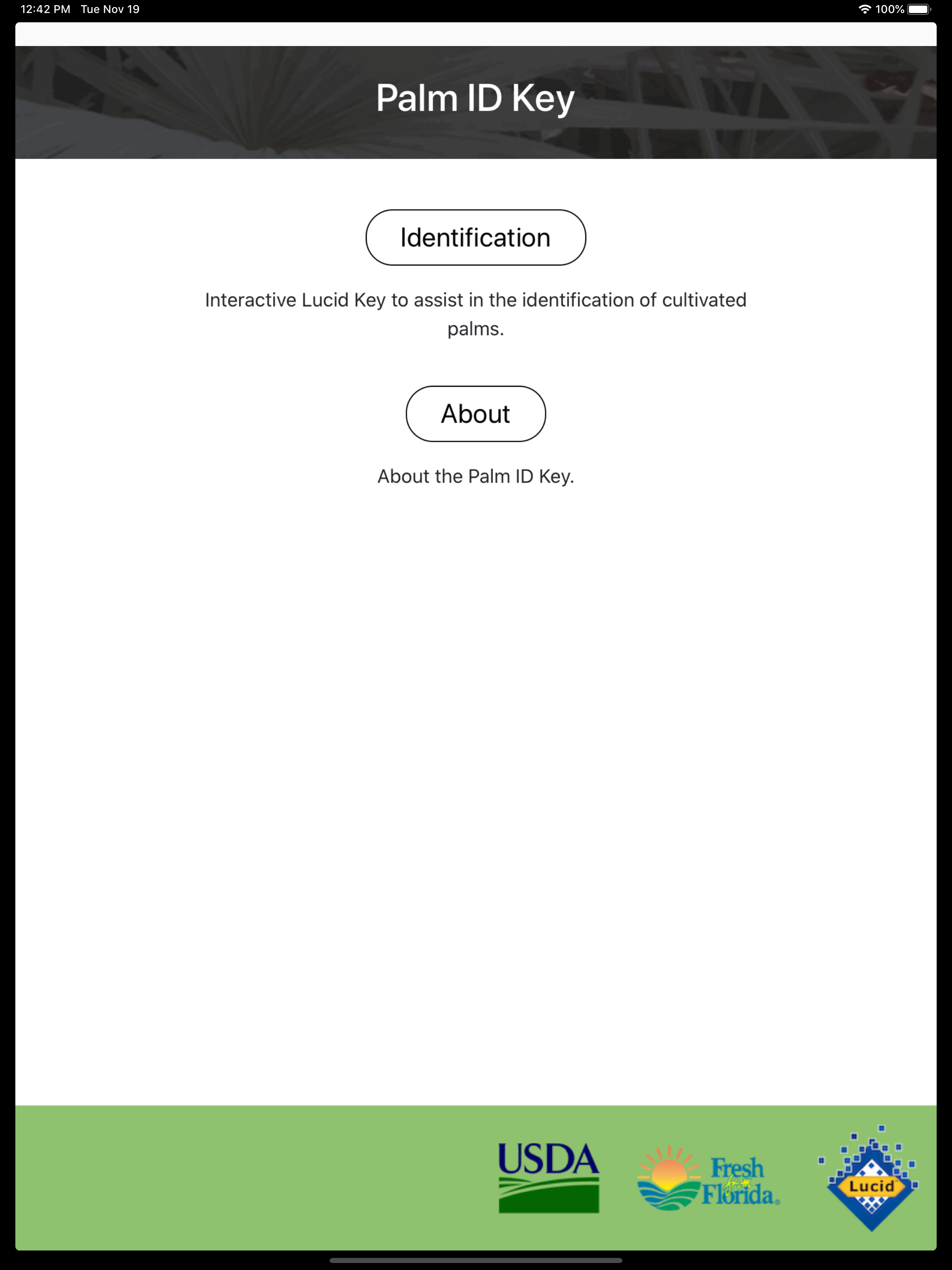Palm ID Key
