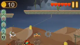 Game screenshot Бегущий Гусь | Платформер apk