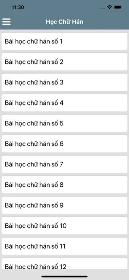 Game screenshot 50 Bài Từ Vựng Tiếng Nhật mod apk