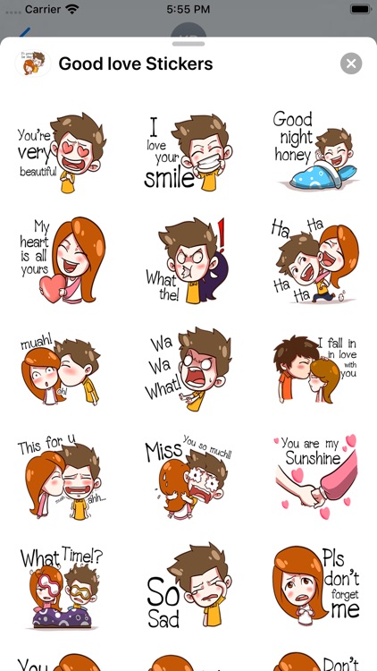 Good love Stickers