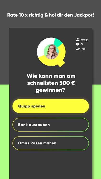 Quipp - die Live Quiz-App
