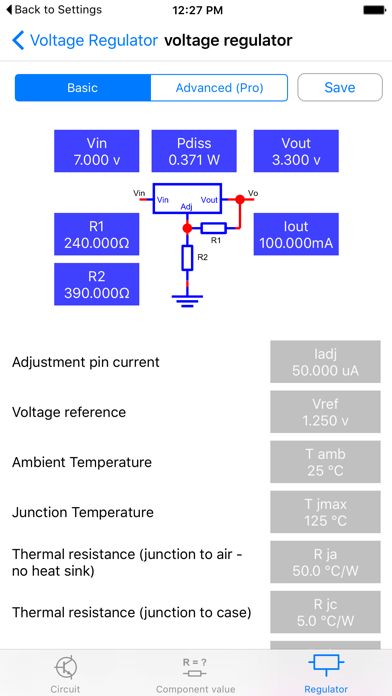 Screenshot #2 pour Voltage Regulator