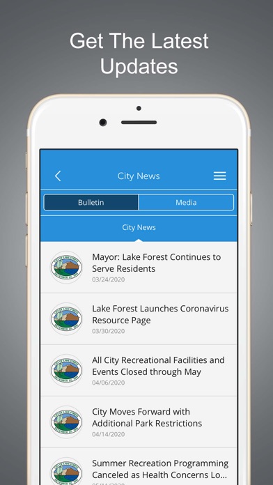 City of Lake Forest Screenshot