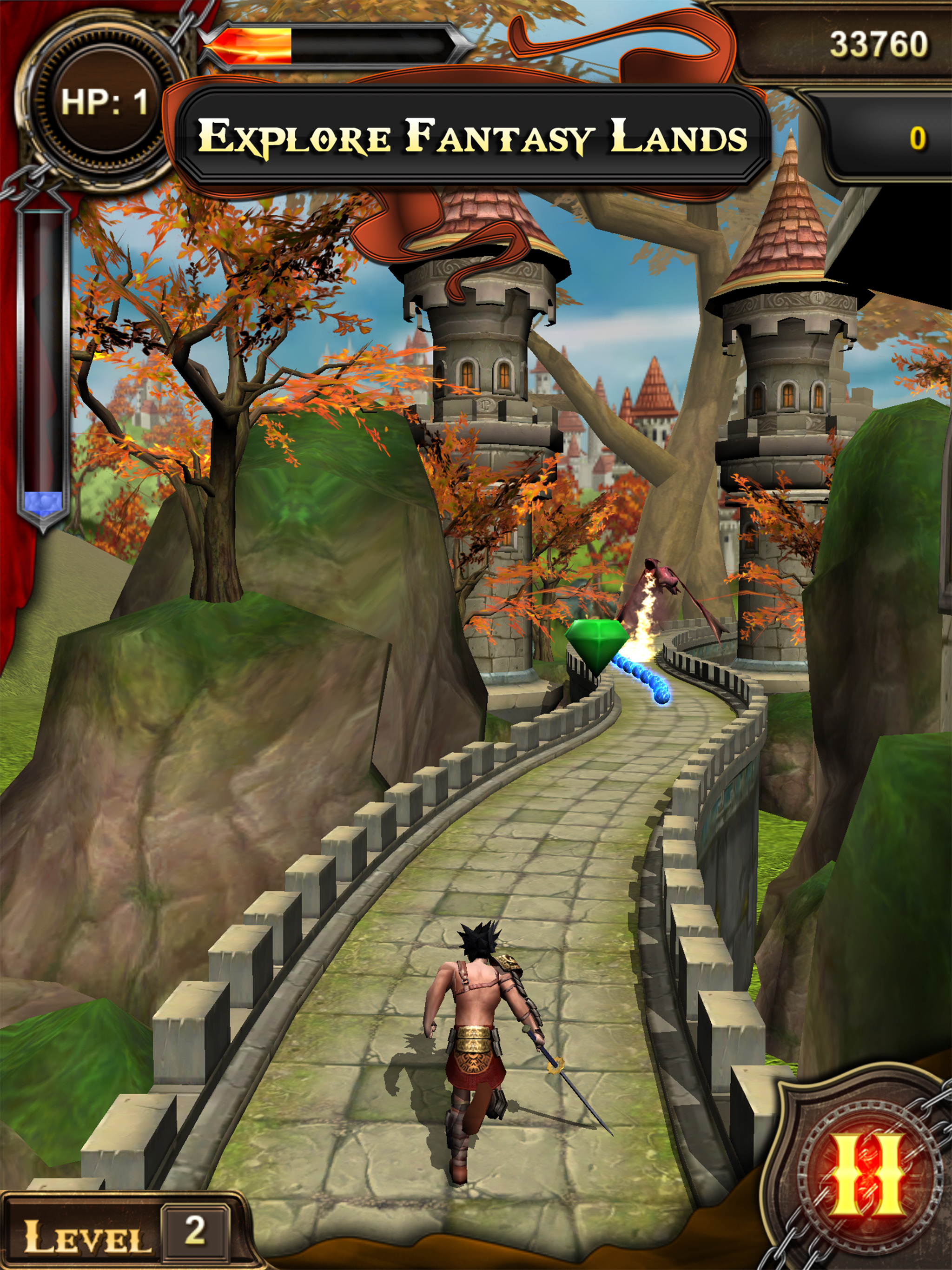 Endless Run Magic Stone screenshot 8