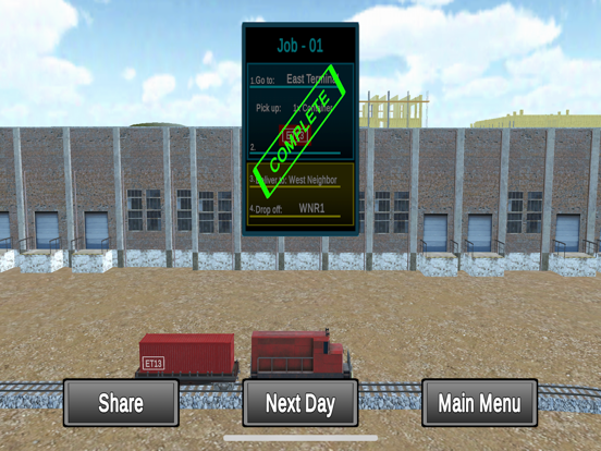 Railroad Logistics Challenge iPad screenshot