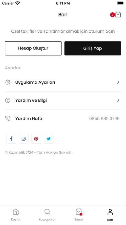 Kozmetik 7/24 screenshot-6