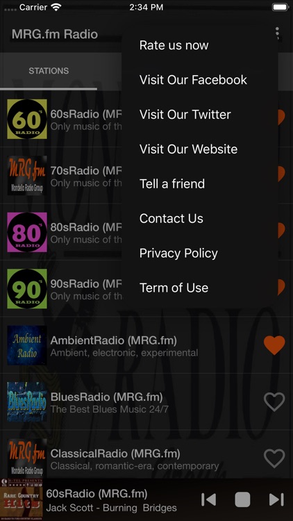 MRG.fm Radio App screenshot-4