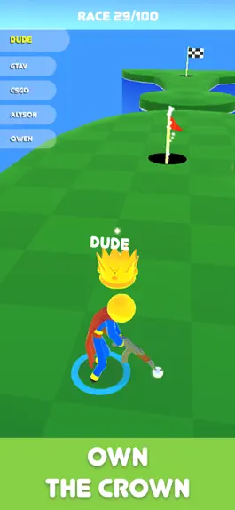 Game screenshot Golf Race apk