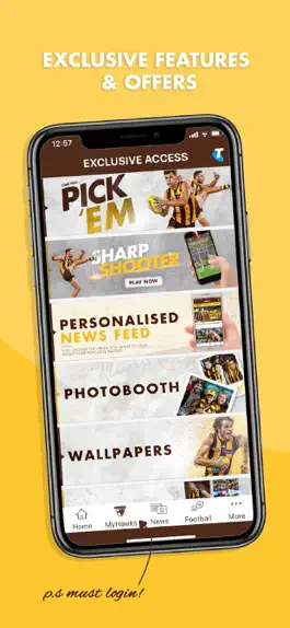 Game screenshot Hawthorn Official App hack