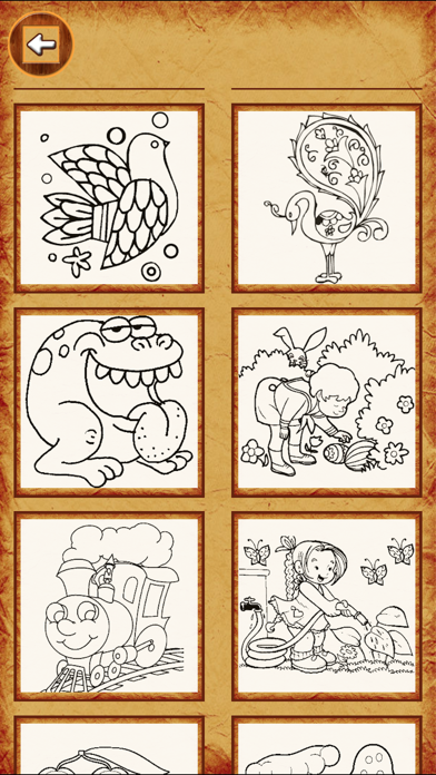 Screenshot #2 pour Kids coloring & drawing Book