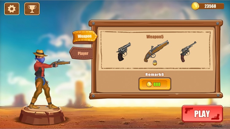 Gun Blood Cowboy Duel screenshot-3