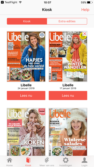 Libelle Magazine Screenshot