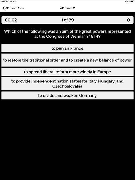 Screenshot #5 pour AP European History Prep