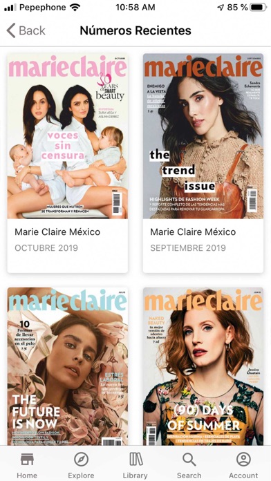 Marie Claire México screenshot 2