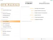 vfe-rechner ipad bildschirmfoto 2