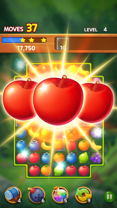 Screenshot #1 pour Fruit Magic Match 3 Puzzle