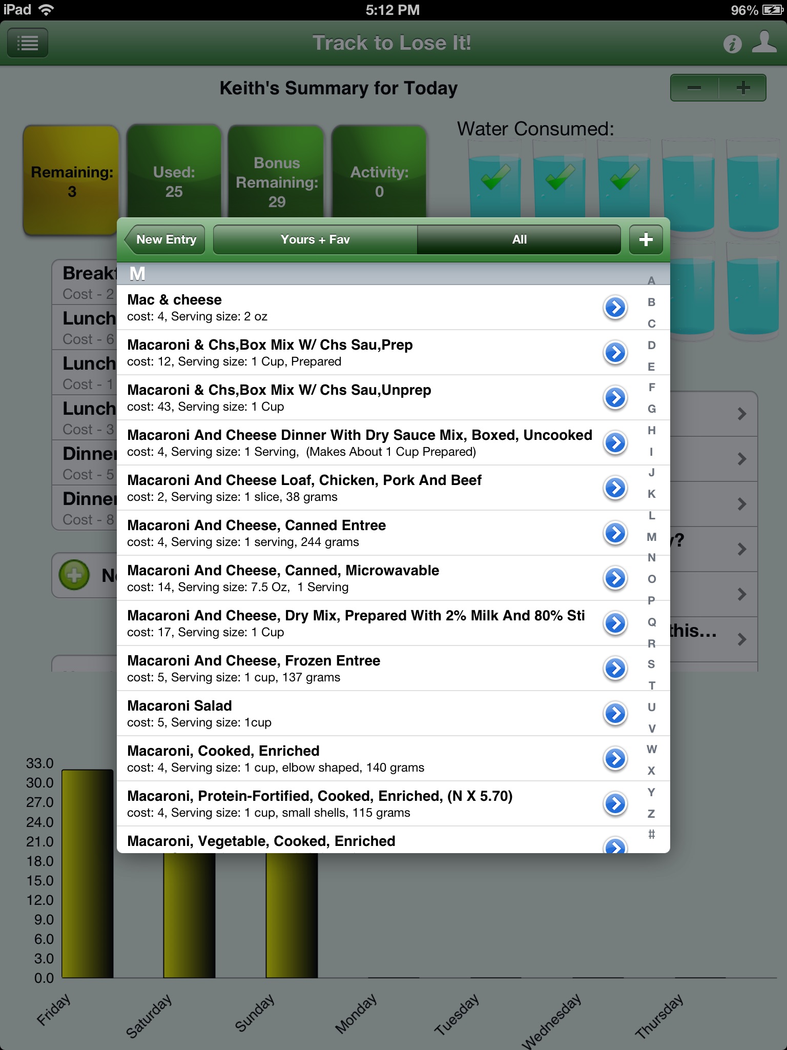 Daily Tracker for Weight Loss screenshot 3