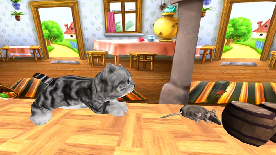 #2. Kitten Cat VS Rat Runner Game (iOS) 由: MUHAMMAD PARWANA