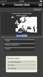 country quiz iphone screenshot 2