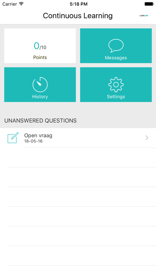 #3. Continuous Learning App (iOS) Ved: Add-app BV