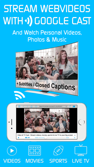 Video & TV Cast + Google Cast Screenshots