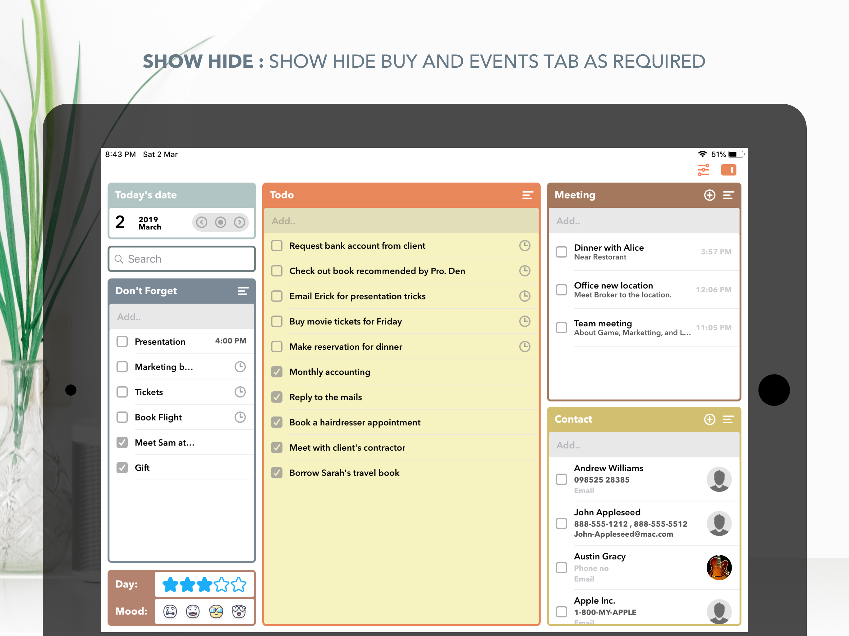 Day Plan - Pocket Edition screenshot 10