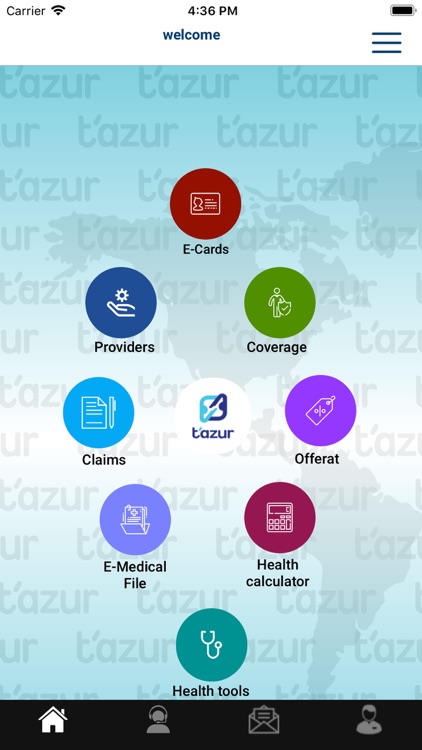 t'azur medical insurance app