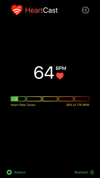 HeartCast: Heart Rate Monitor screenshot 2