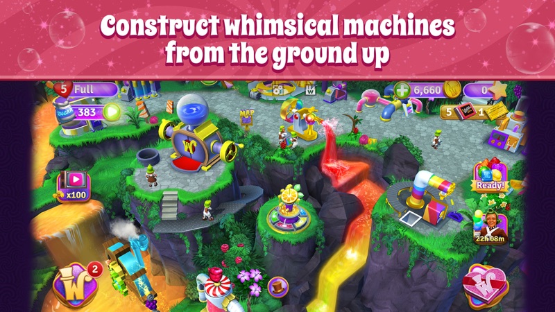 Wonka's World of Candy Match 3 screenshot 2