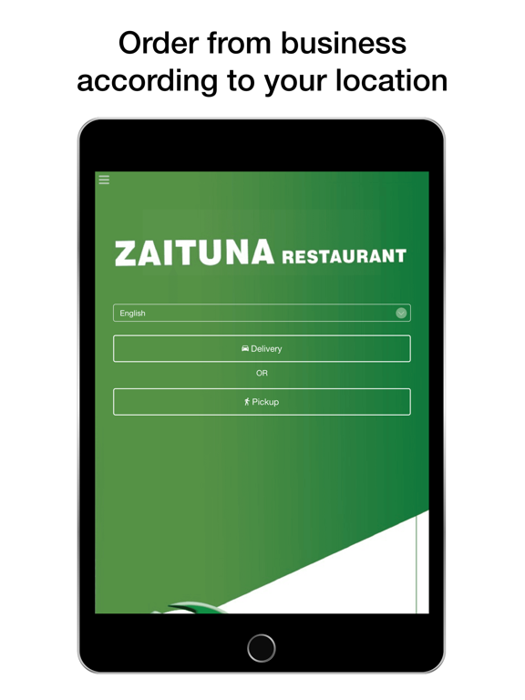 Screenshot #4 pour Zaituna Restaurant Delivery
